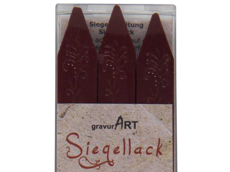 Siegellack (brechbar) Stangen 3-er Pack Bordeauxrot