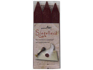 Siegellack (brechbar) Stangen 3-er Pack Bordeauxrot