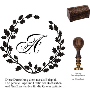 Siegelset Classic Gravur Einzelbuchstabe