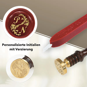 Siegelset gravurArt Stil "Zierranke"