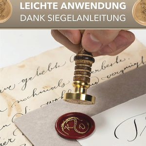 Siegelset gravurArt Stil "Zierranke"
