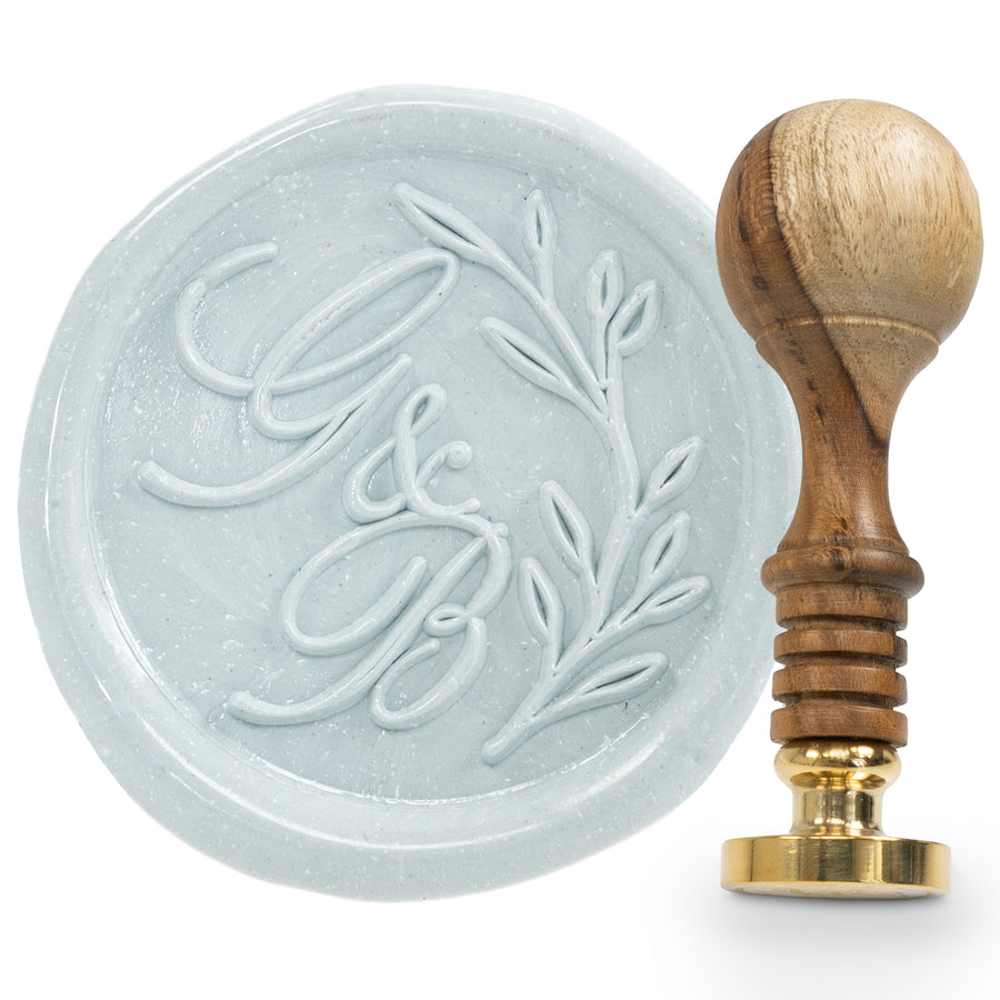 Wachsstempel personalisiert Design Hanna