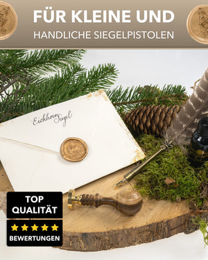 Siegelwachs (flexibel) für Pistole 7 mm, 6-er Pack Rubingold