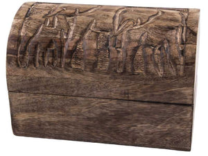 Holzbox "Elefant" Geschenkbox aus Holz 23x15x15cm