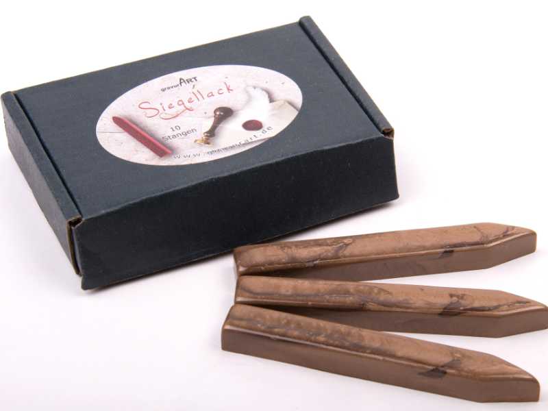Siegellack (brechbar) Stangen 10-er Pack Gold