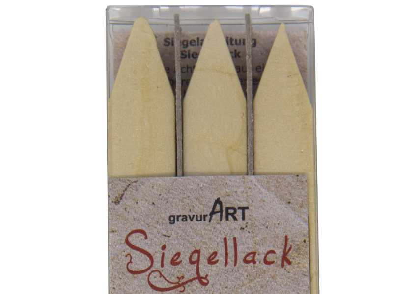 Siegellack (brechbar) Stangen 3-er Pack Elfenbein perlmutt