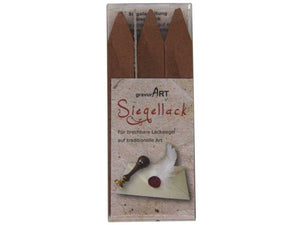 Siegellack (brechbar) Stangen 3-er Pack Kupfer