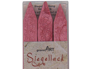 Siegellack (brechbar) Stangen 3-er Pack Rosa