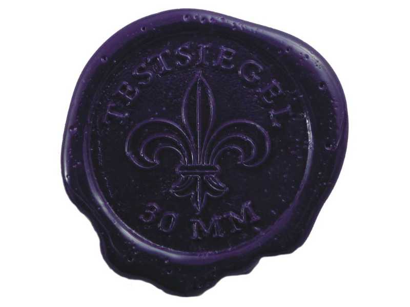 Feinster Perlensiegellack (Granulat) 500 Gramm Violett