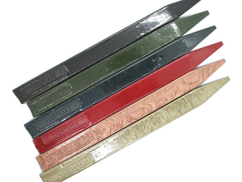 Großstange Siegellack 90 Gramm, 6 Farben