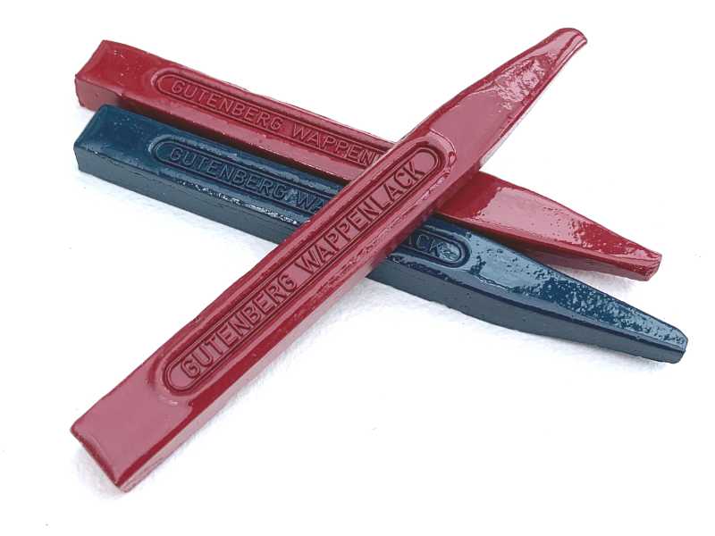 Siegellack / Wappenlack 1 Stange verschiedene Farben