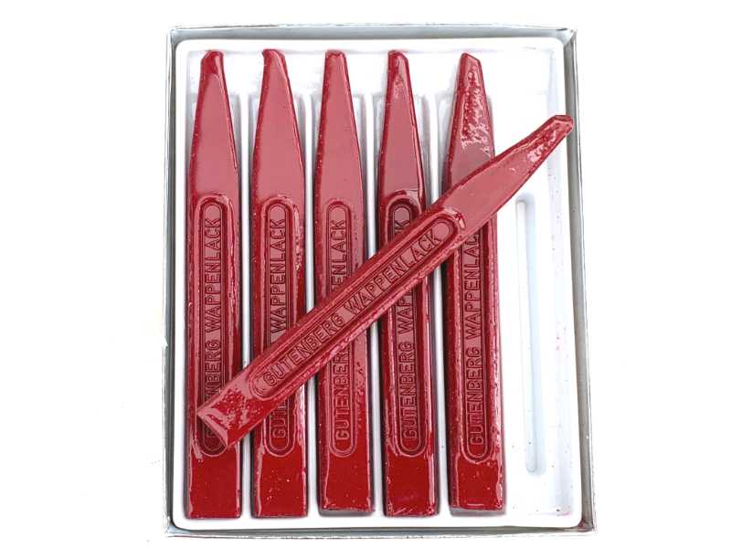 Siegellack / Wappenlack Stangen 6-er Pack verschiedene Farben