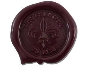 Siegelwachs Granulat (flexibel) 500 Gramm Bordeauxviolett