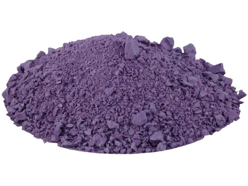 Siegelwachs Granulat (flexibel) 500 Gramm Violett – Eichhorn-Siegel