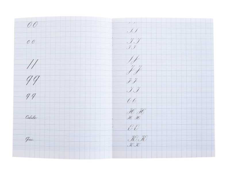 Kalligrafie Übungsheft für Englische Schreibschrift