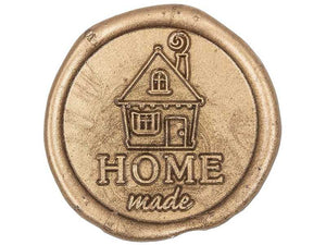 Fertige Siegel mit Motiv "Home Made", 28 mm