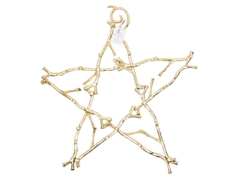 Großer Dekostern Gold 50 cm